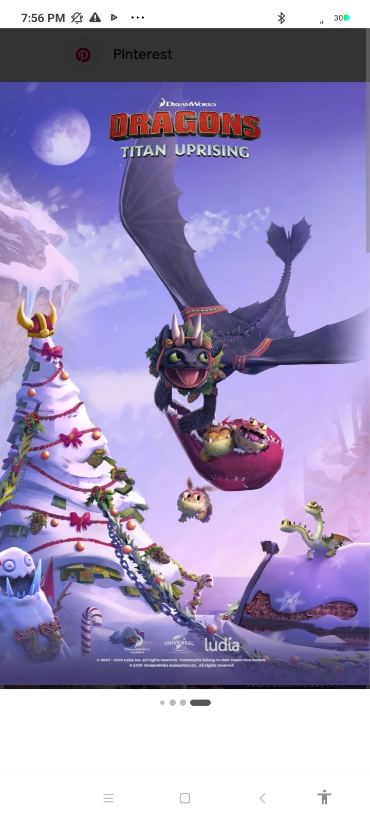 how to train your dragon Christmas thumbnail