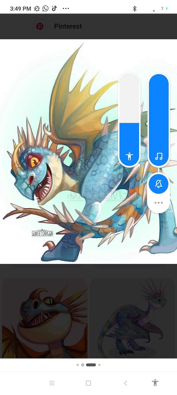 stormfly and her partner and 3 cubs thumbnail