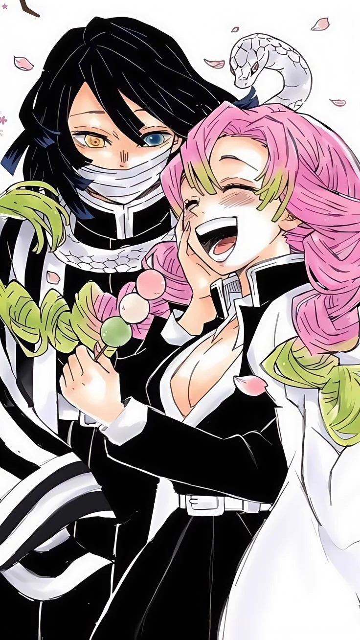 Mitsuri Kanroji and Obanai Iguro thumbnail