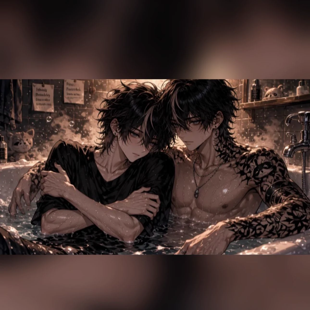 Violent brother, clingy brother (BL) ❤️‍🔥🍼 thumbnail