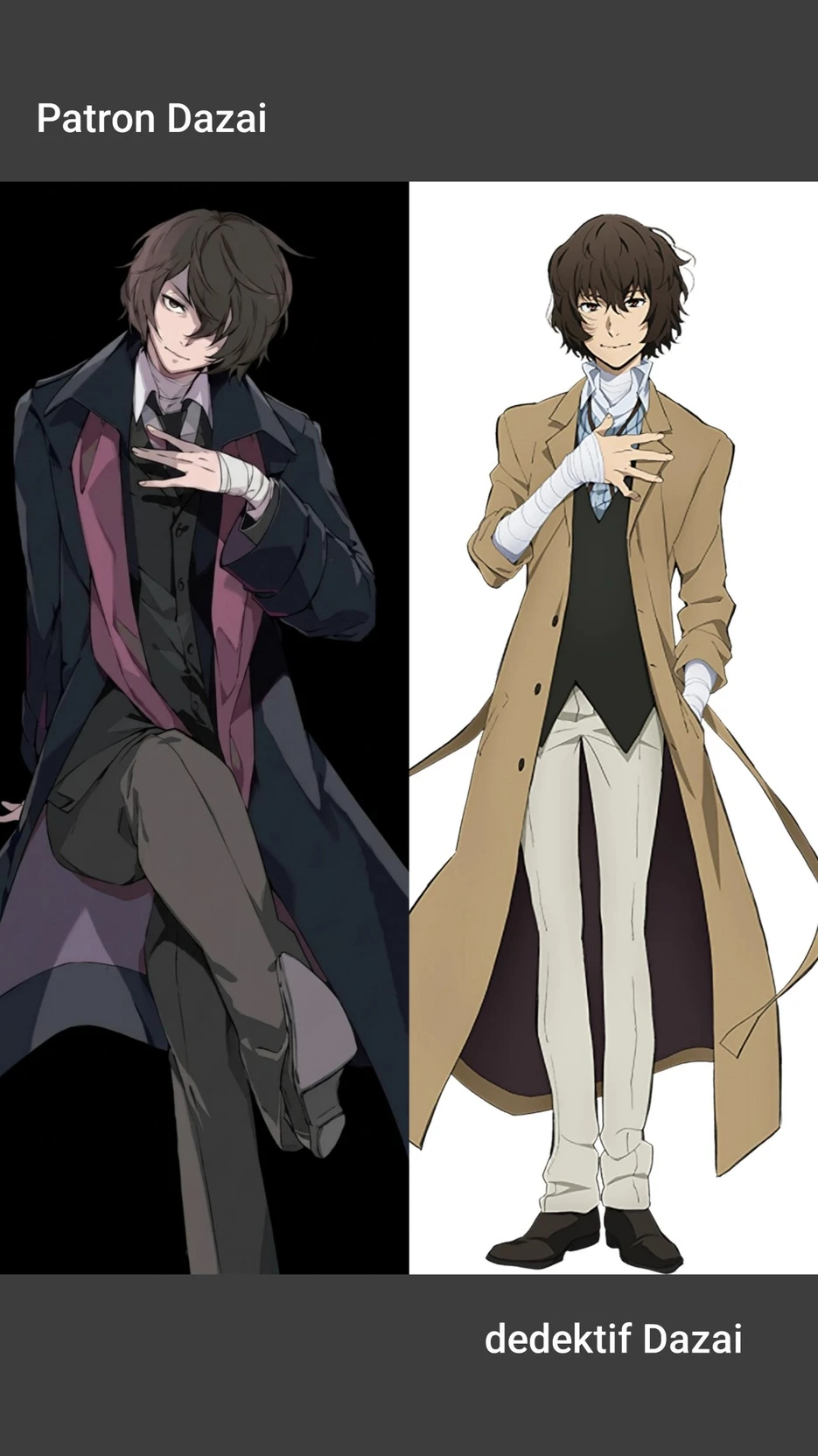 Dazai 😇 and Dazai 😈 thumbnail