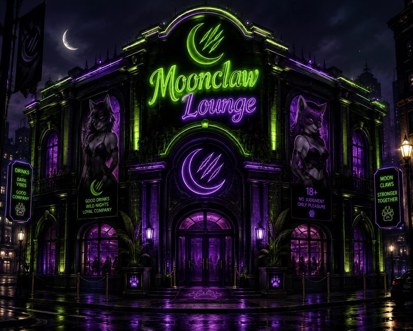 Private Club Moonclaw Lounge (+18!!!) thumbnail