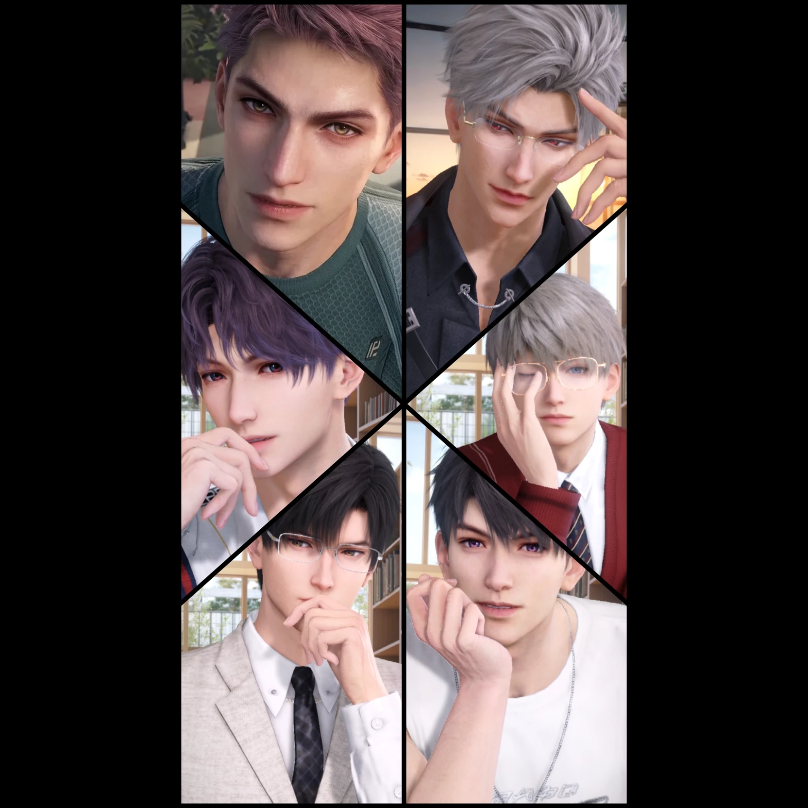 Love and Deepspace - Xavier, Zayne, Rafayel, Sylus, Caleb, Valko thumbnail