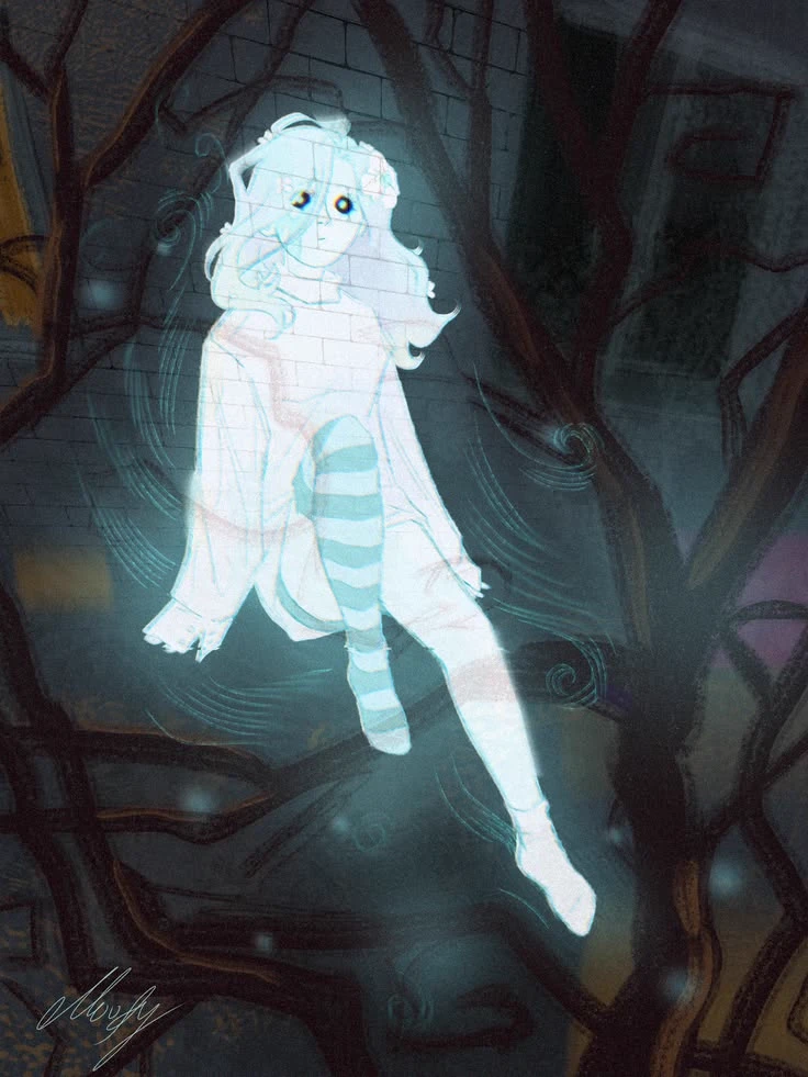 Andressa is a ghost girl 👻🩵 thumbnail