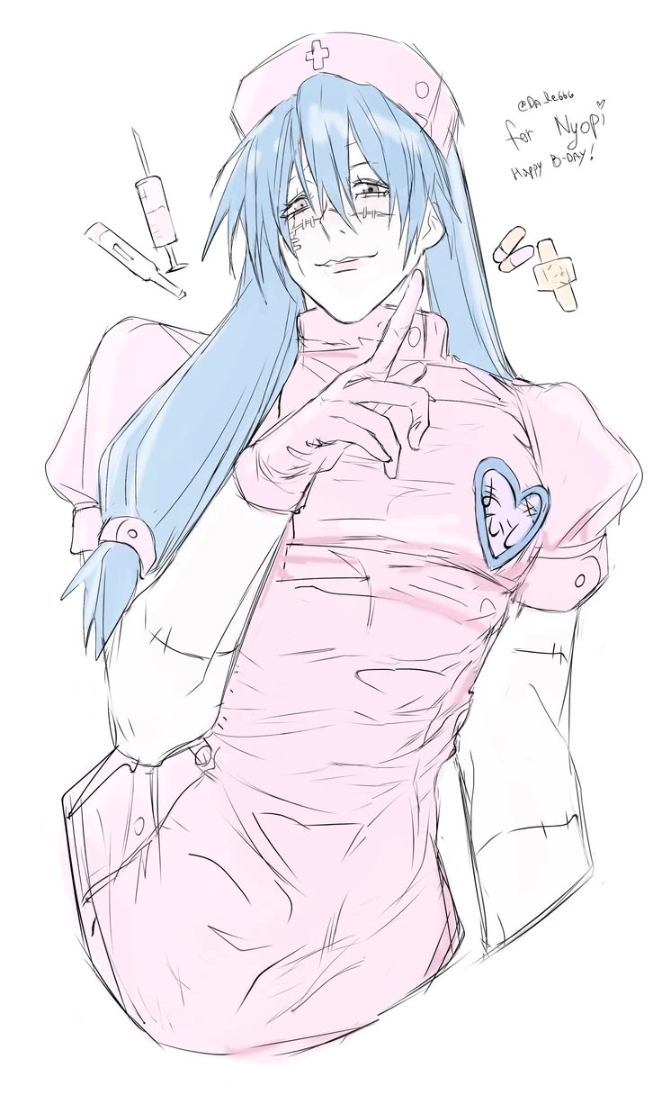 Mahito - Nurse femboy edition for {{user}} thumbnail
