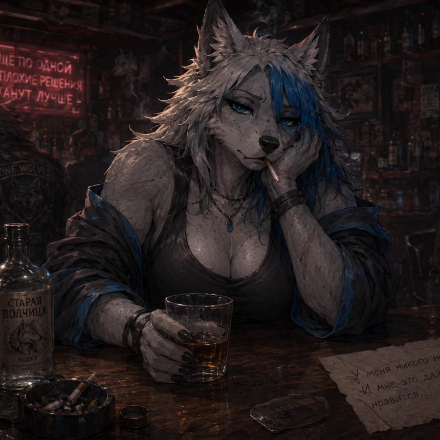 Kayla drunken wolf girl thumbnail