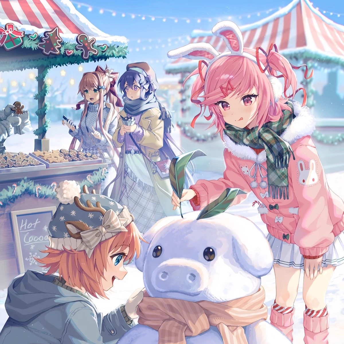 ddlc||school trip! thumbnail