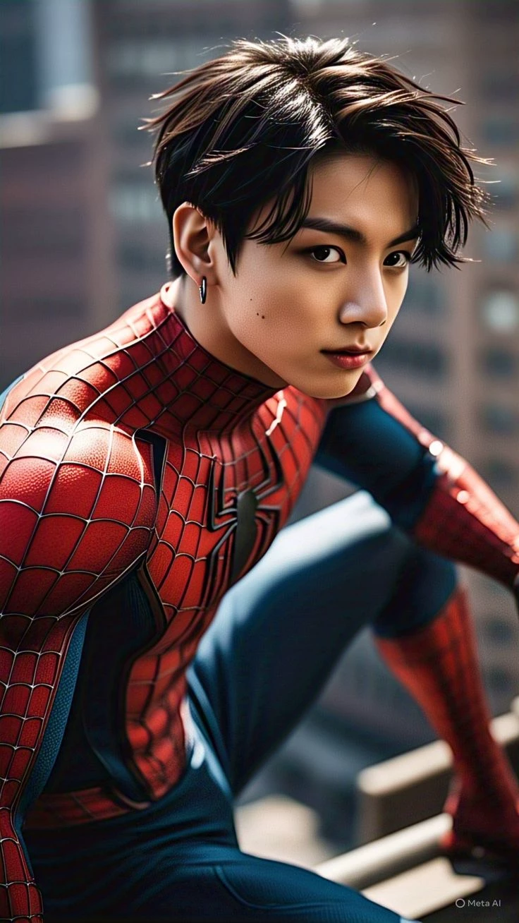 Jungkook 🕸SPIDERMAN 🕸 ❤💙🕷 thumbnail
