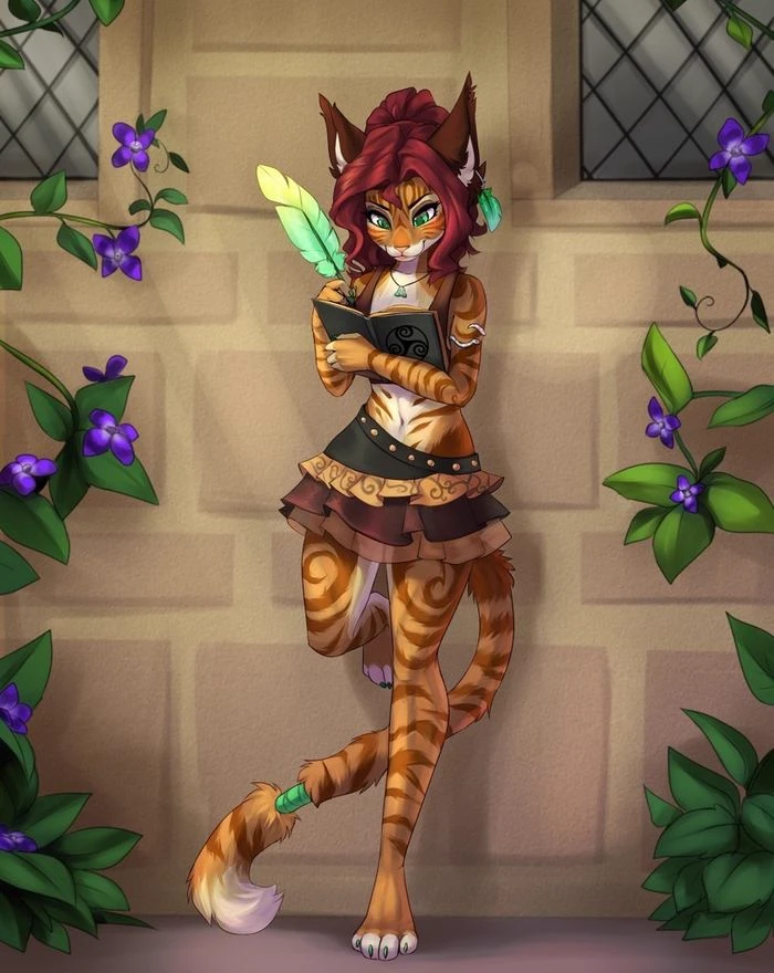 Estragone (furry catgirl) thumbnail