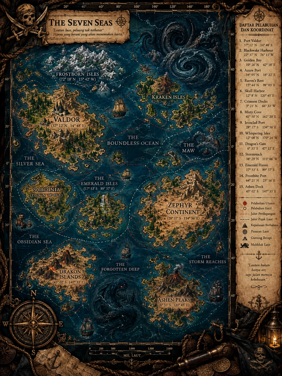 The Seven Seas — A Fantasy Pirate World 📜 INTRODUCTION thumbnail