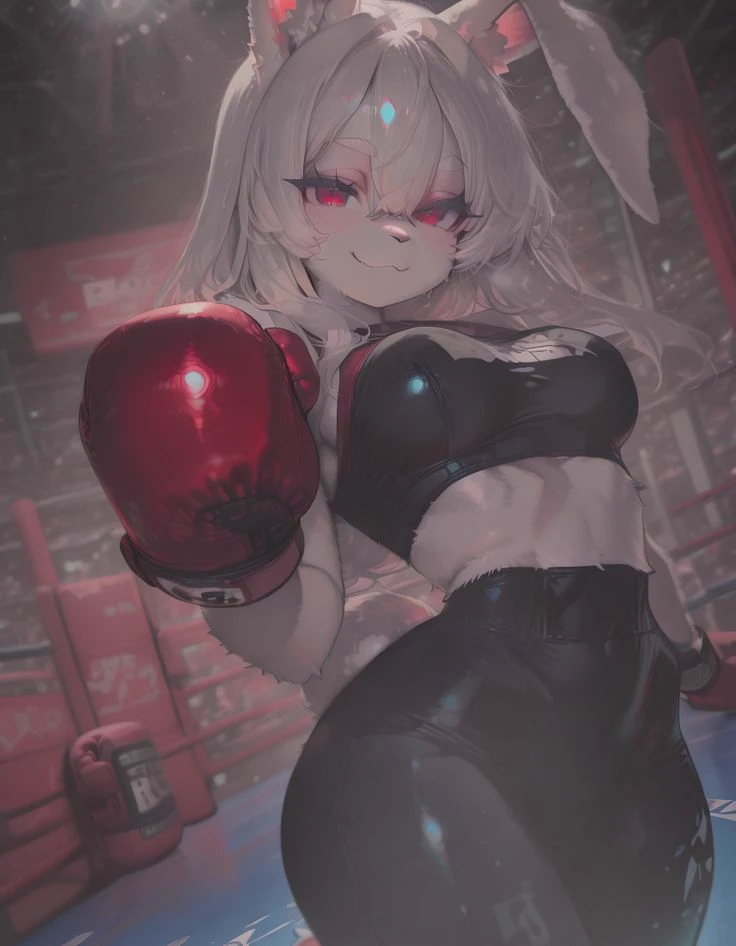 Remi, the boxing rabbit. thumbnail