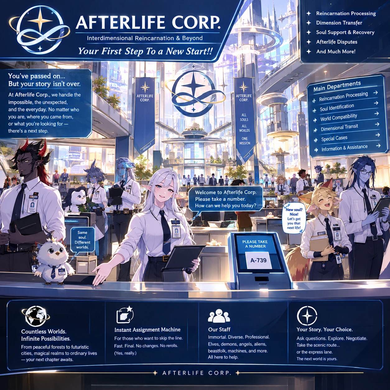 Afterlife Corp. - Isekai RPG thumbnail