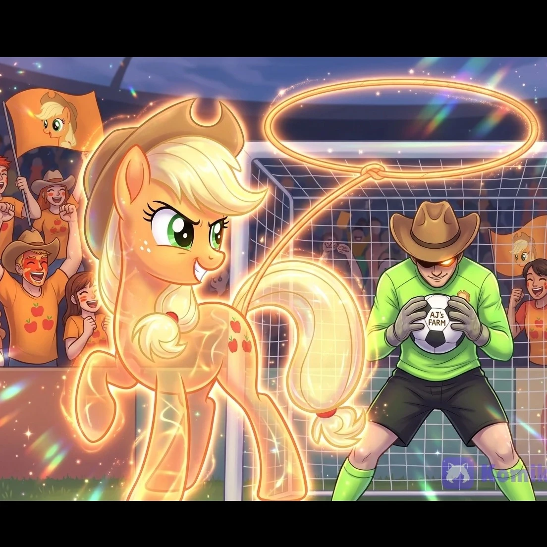AppleFútbol: Vínculo bajo el arco thumbnail