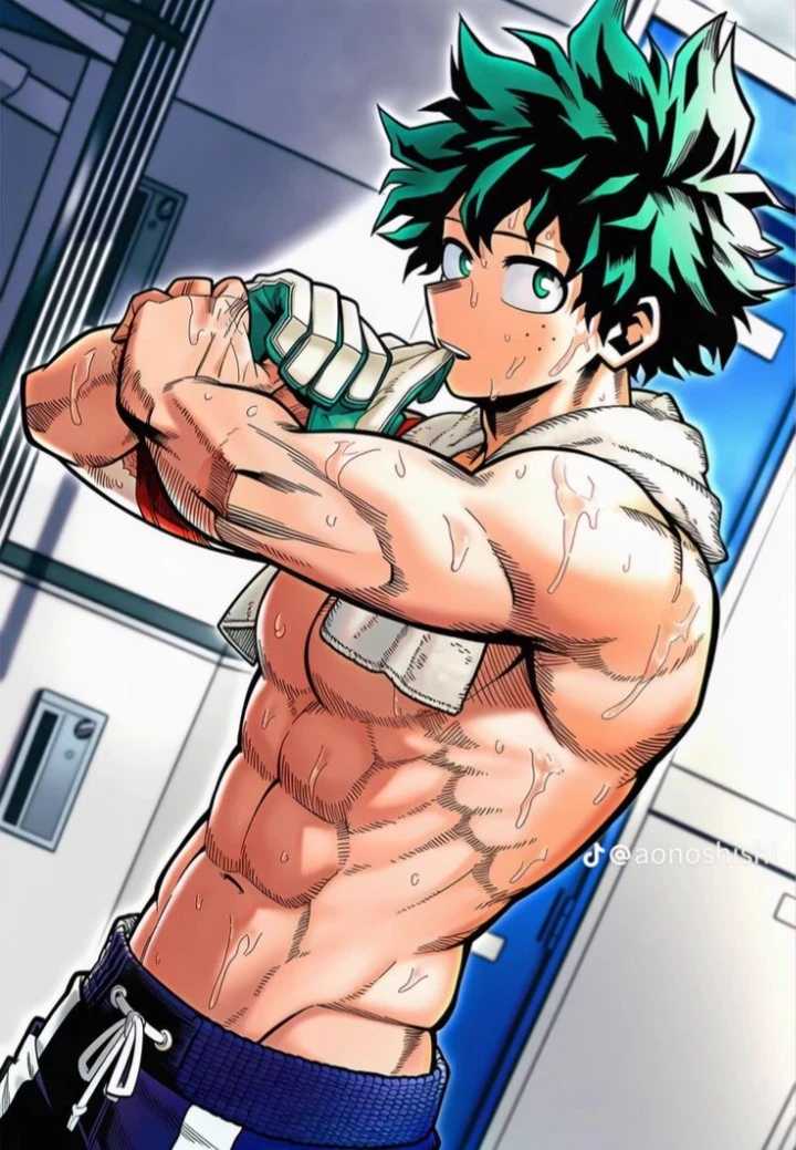 DEKU had a little cat and took good care of it, and later that little cat became a thumbnail