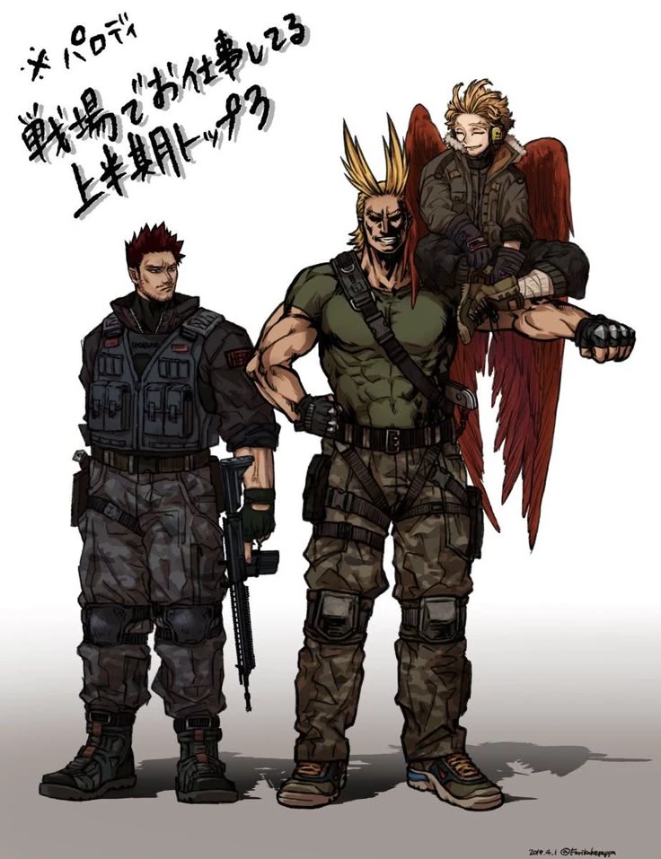 Your father Hawks and his two best friends thumbnail