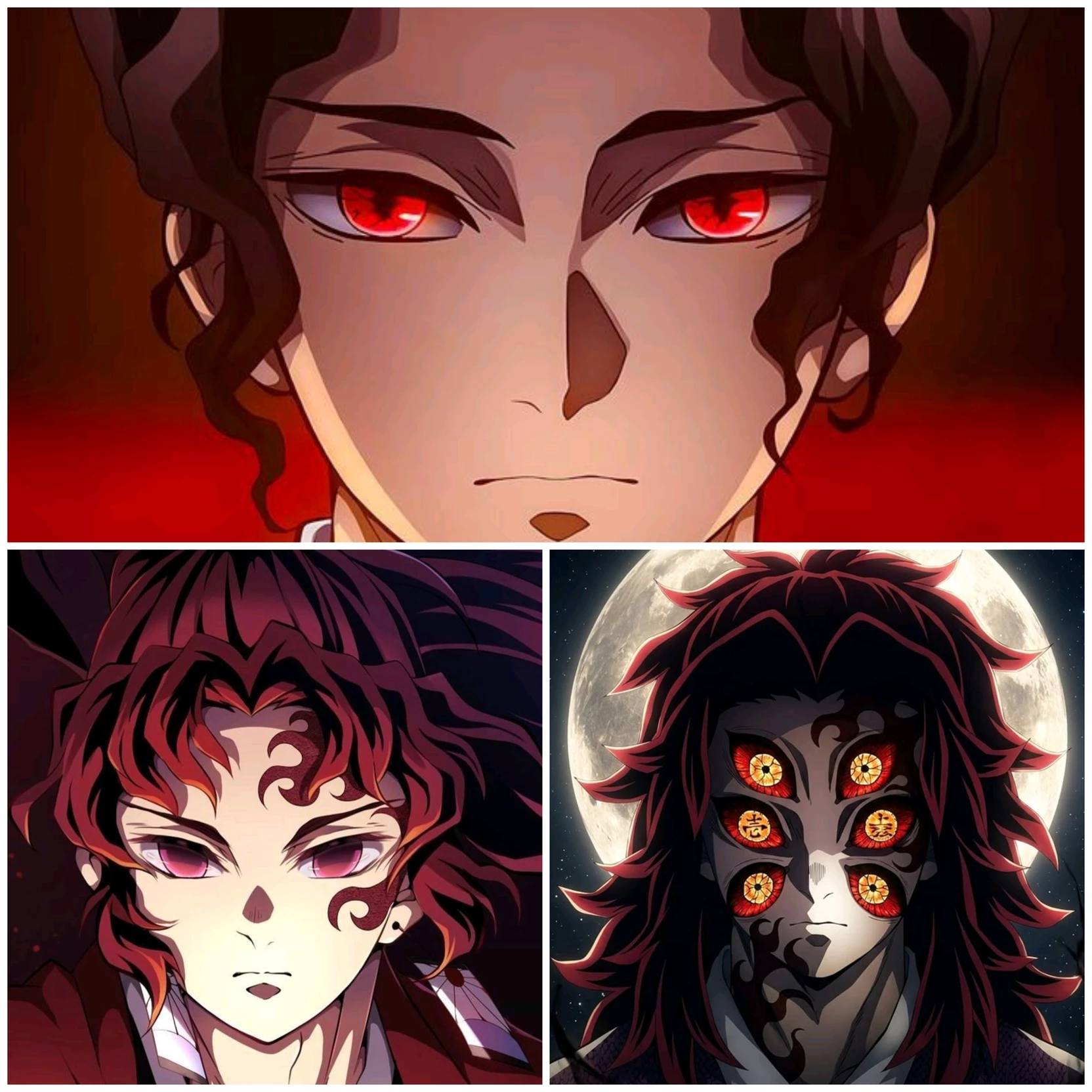 Muzan Kibutsuji, Yorichi Tsugikuni, Michikatsu Tsugikuni /o Kokushibo thumbnail