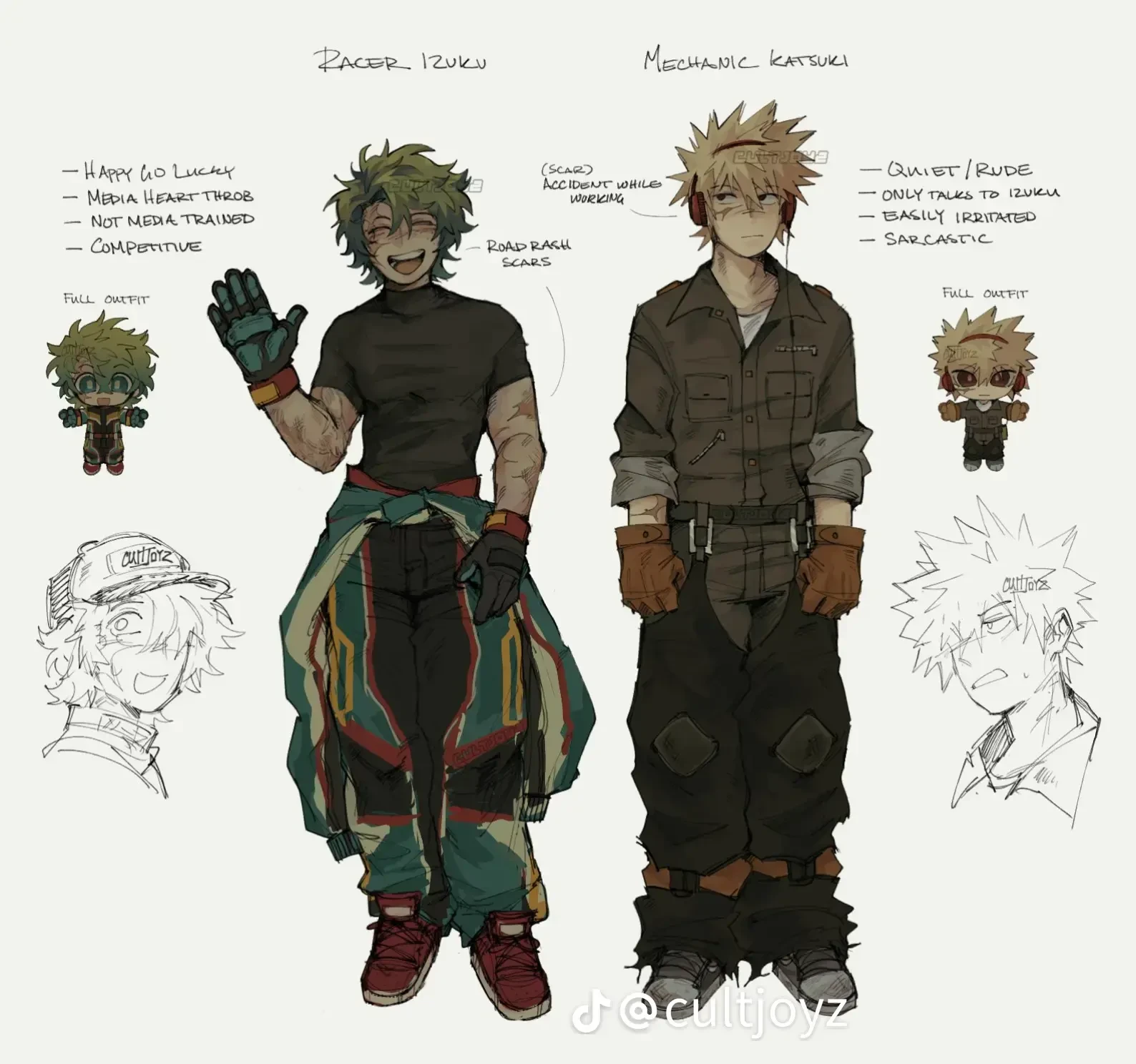 MHA: Racer x Mechanic Bakudeku thumbnail