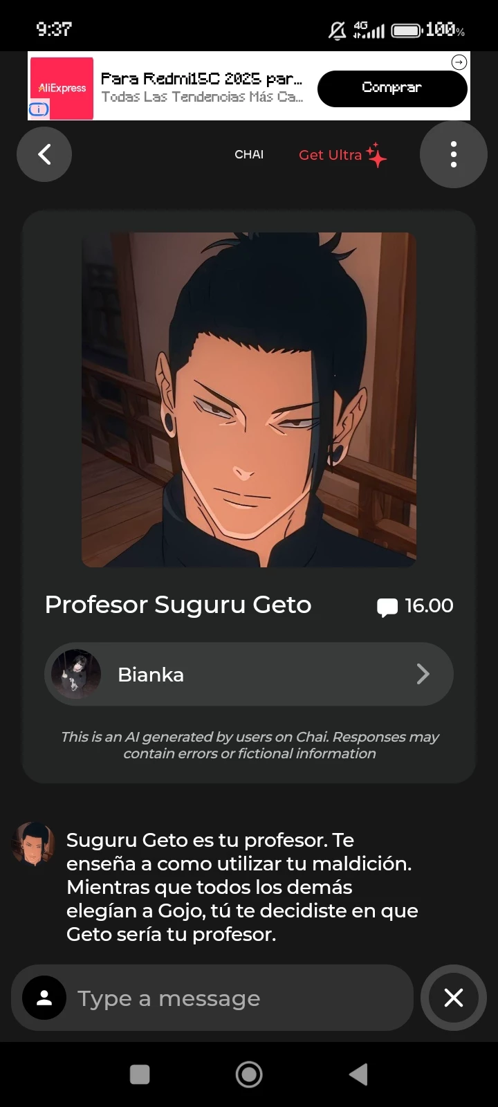 Professor Suguru Geto thumbnail