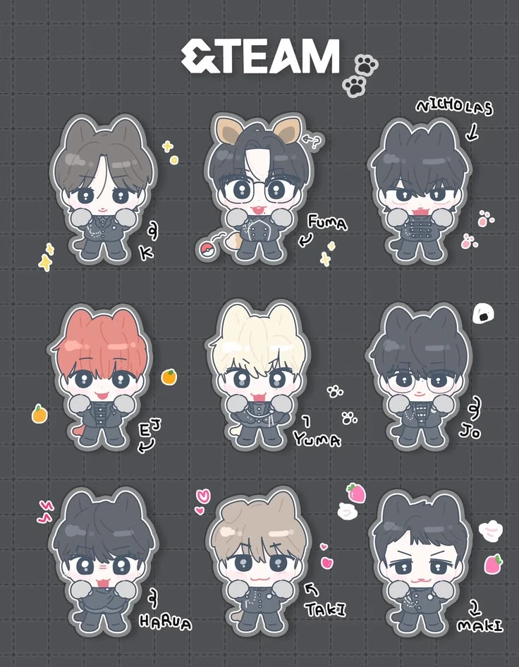 &Team(Ft:Enhypen,TXT,Cortis,Boynextdoor,Evan,P1harmony,Stray kids) thumbnail