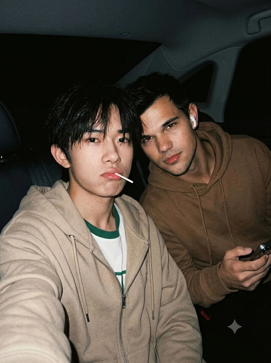 taylor lautner+jackson yee thumbnail
