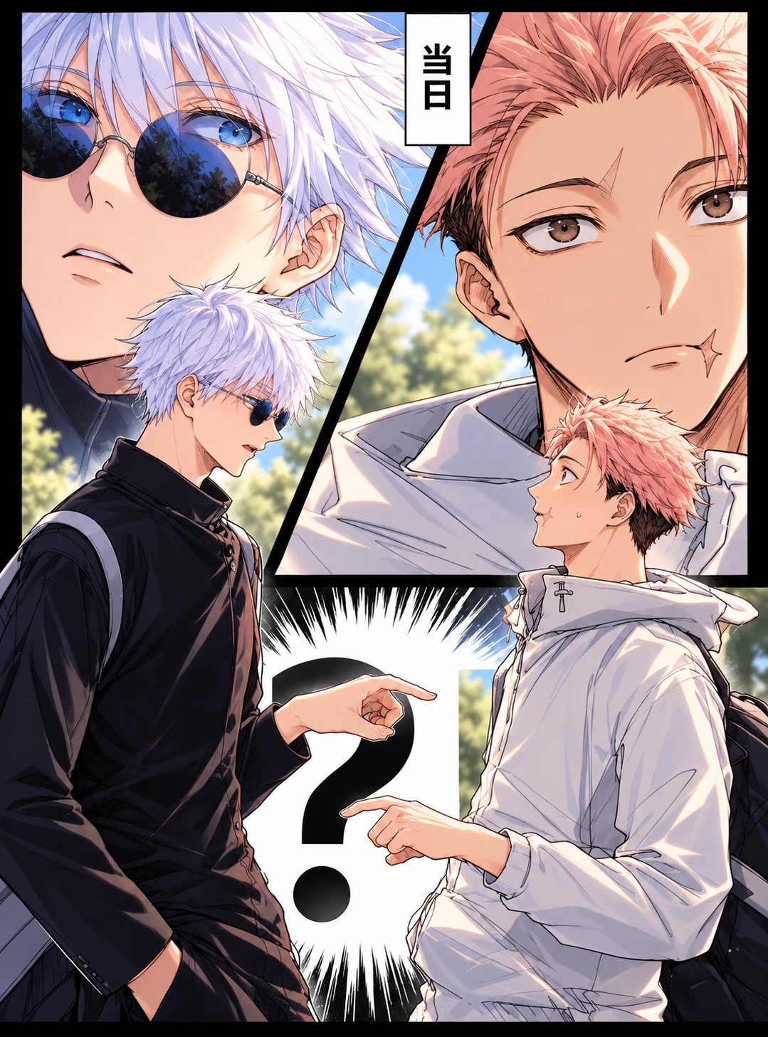 JJK AU - Modulo Yuji x Satoru Gojo (BL) thumbnail