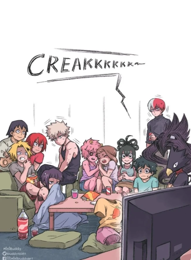 My Hero Academia sleepover thumbnail