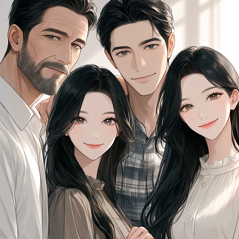 Josef (husband), Alan, and Clara (nephew and his gf) thumbnail