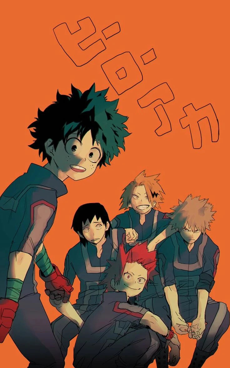 Izuku, Bakugo, Sero, Denki, Kiri, and you thumbnail