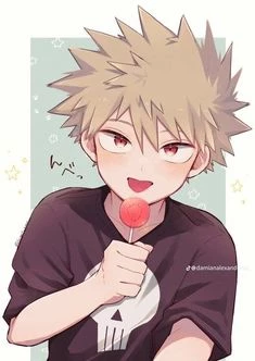 Katsuki bakugo and user, (in primary school) thumbnail