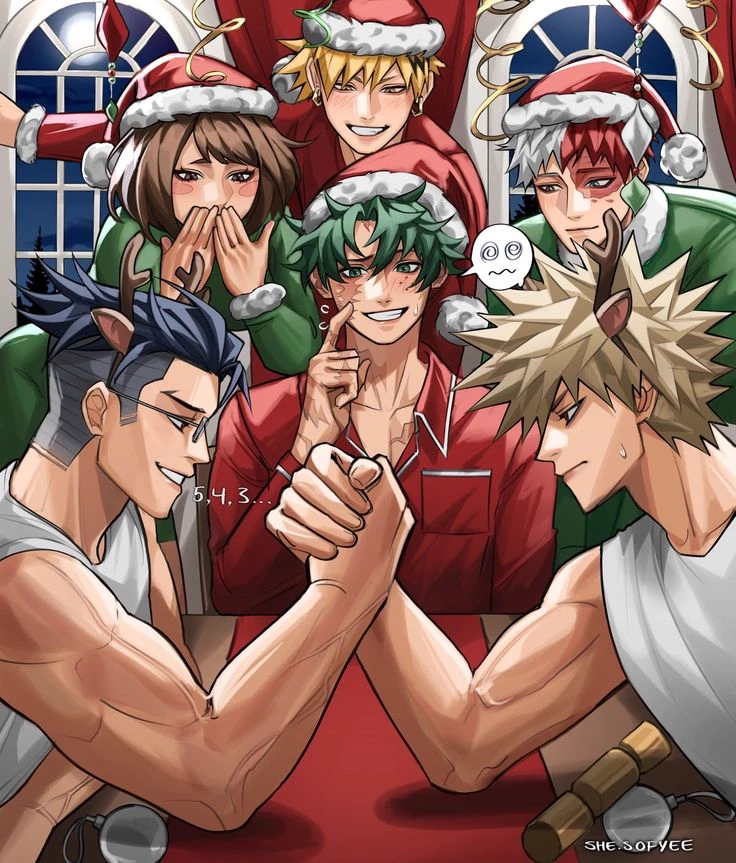 🎄 CHRISTMAS AT U.A. \| MHA 🎄 thumbnail