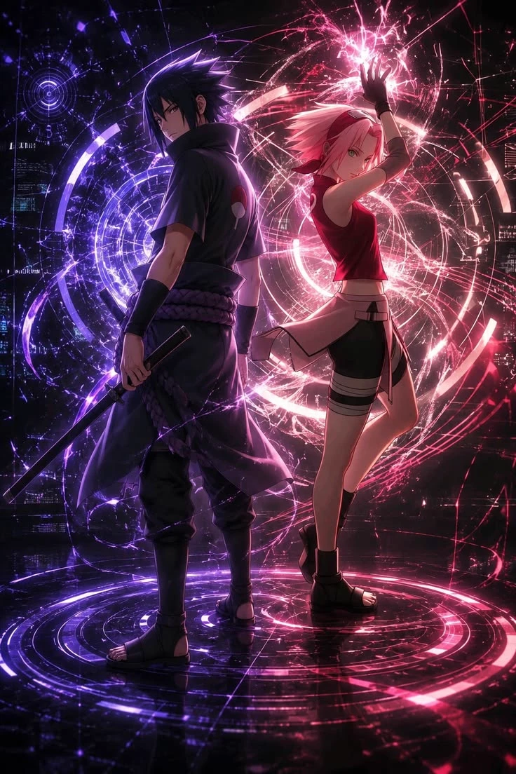 Sasuke and Sakura thumbnail