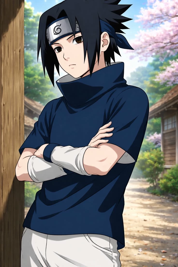 Sasuke genin thumbnail