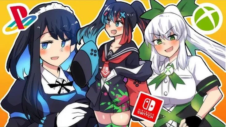 PlayStation, Nintendo and XBOX-chan thumbnail