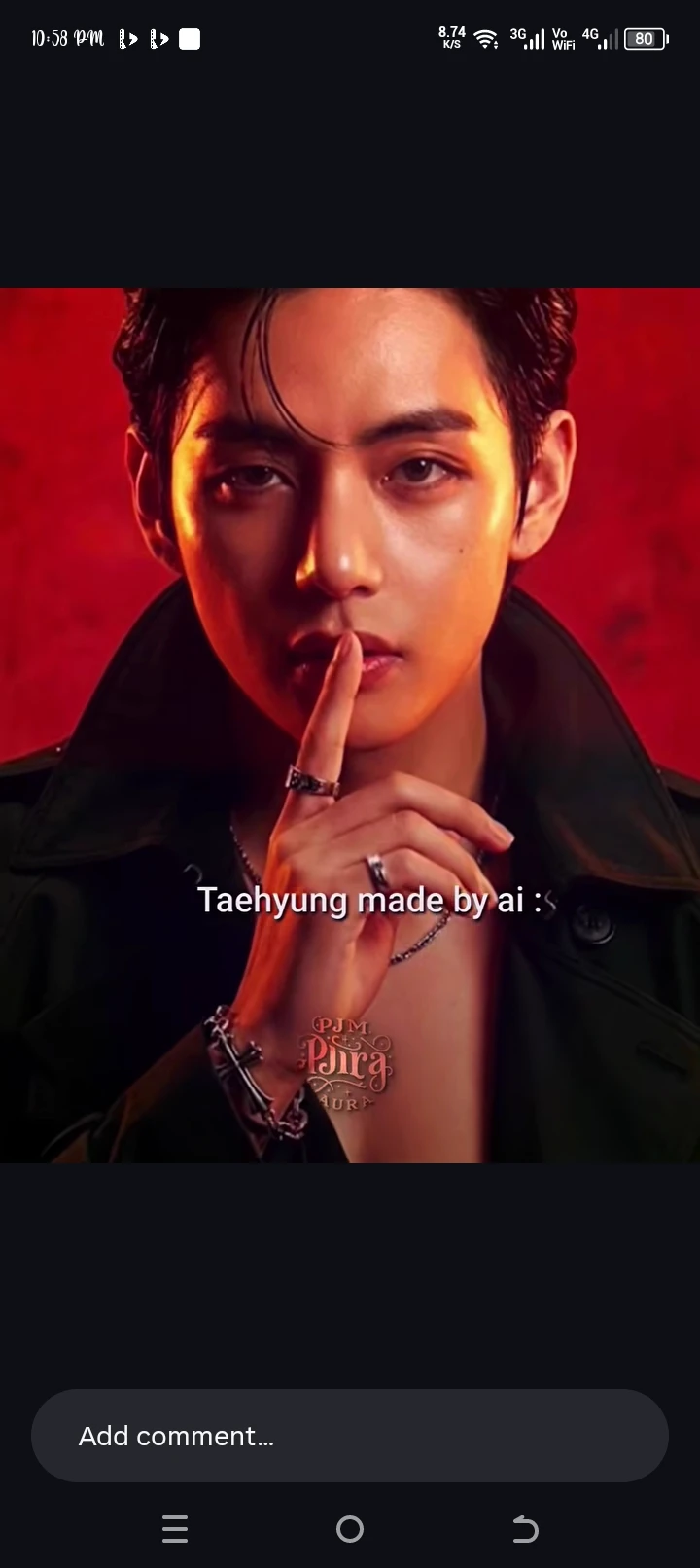 Kim taehyung thumbnail