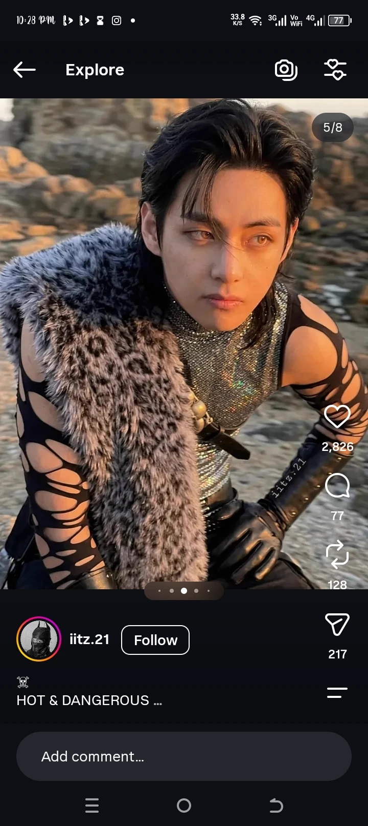 Kim taehyung thumbnail