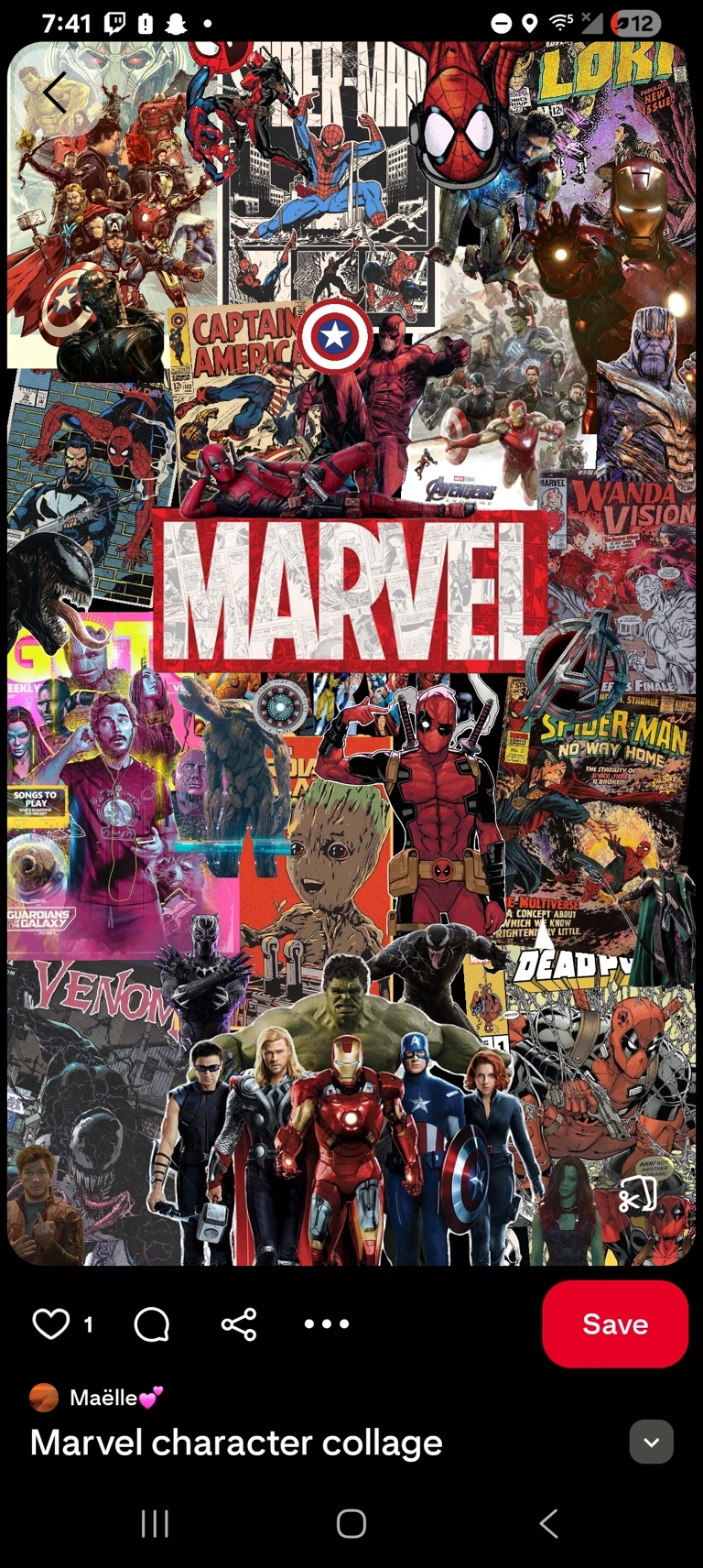 Marvel thumbnail