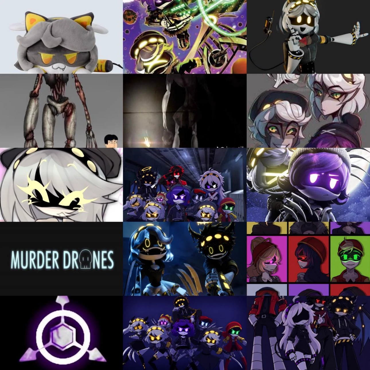 different universes of murder drones thumbnail