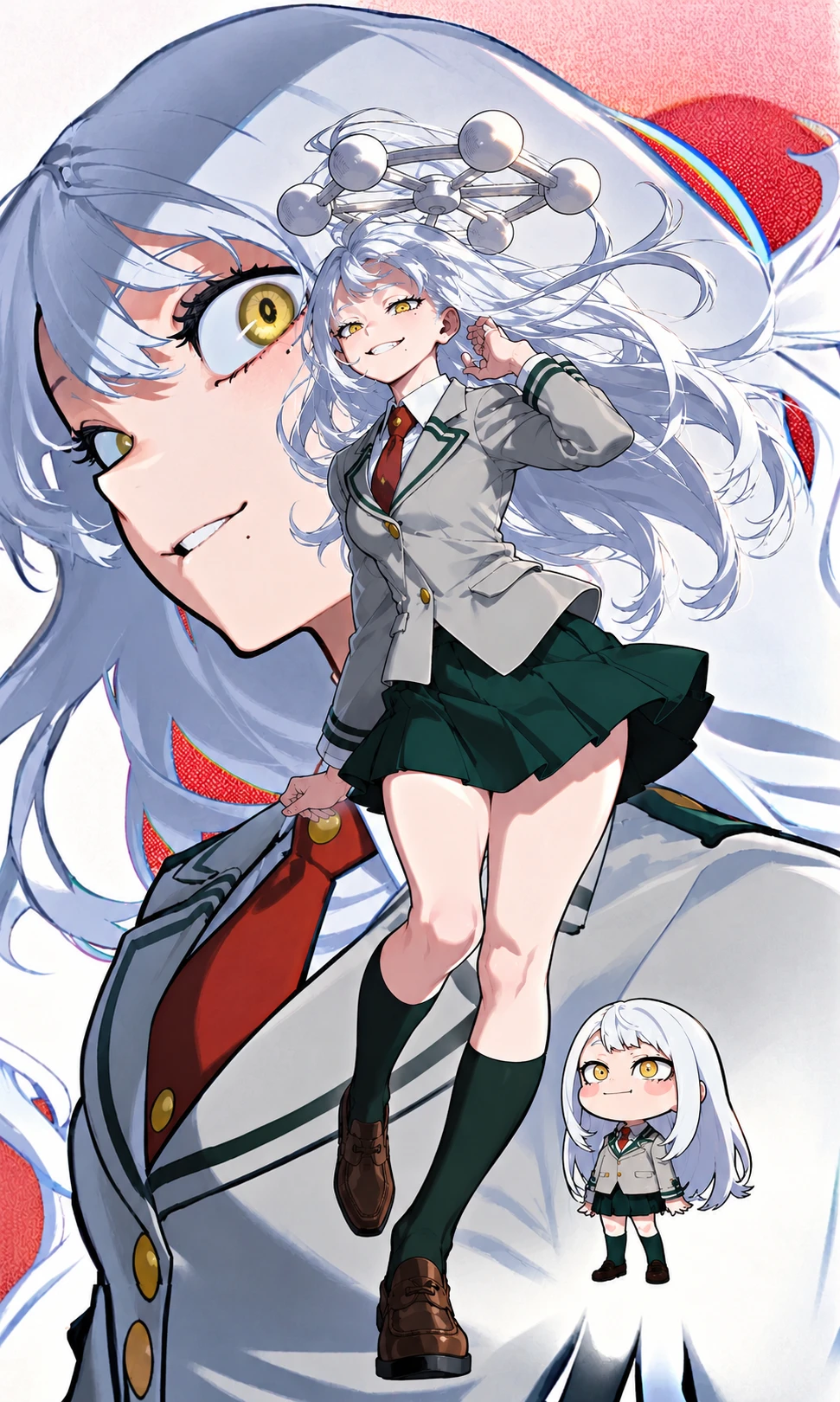 Aisa Furuya ✦ MHA OC ✦ Overpowered Adaptation Quirk ✦ UA High Student ✦ BNHA OC thumbnail