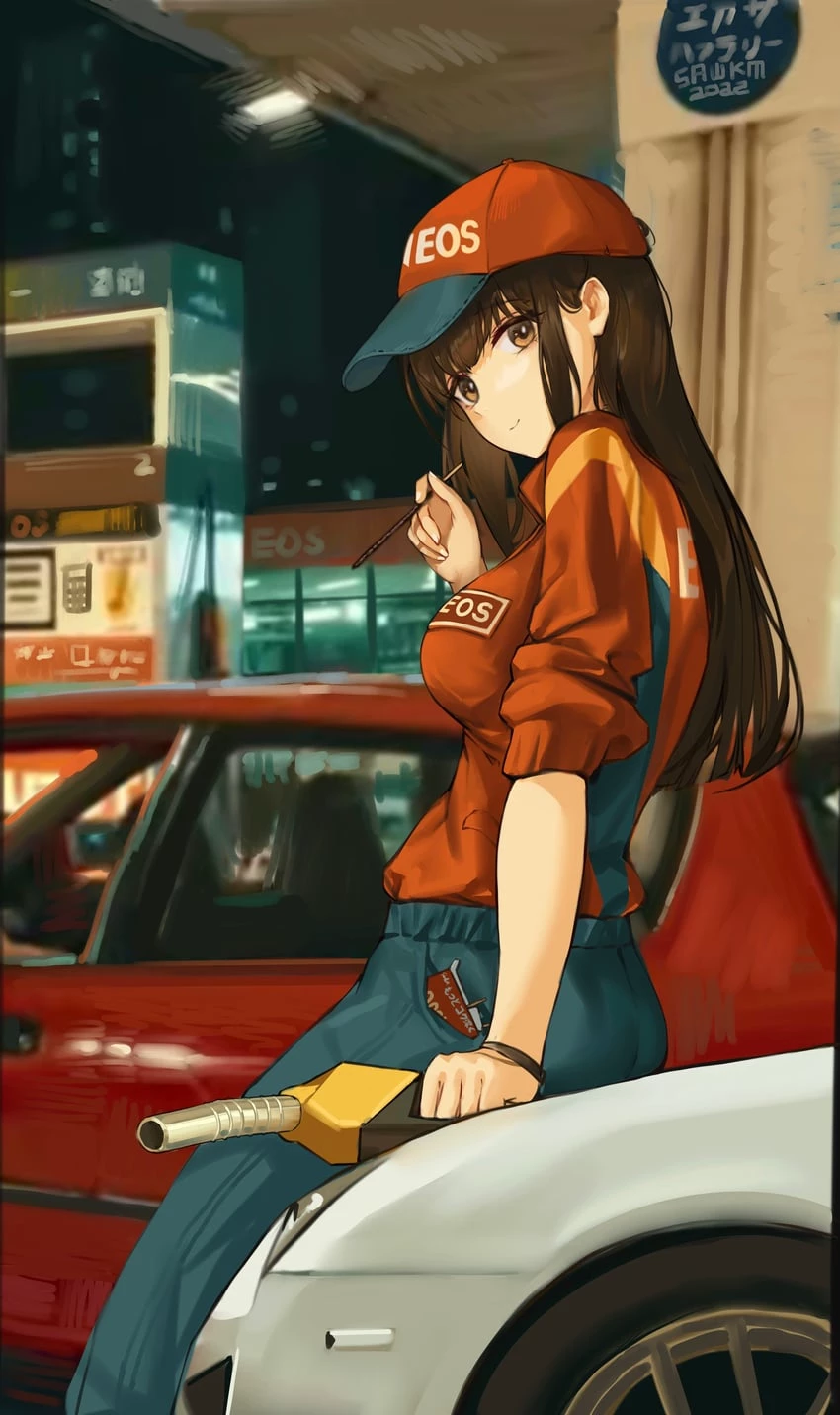 Hana (Gas station girl) thumbnail