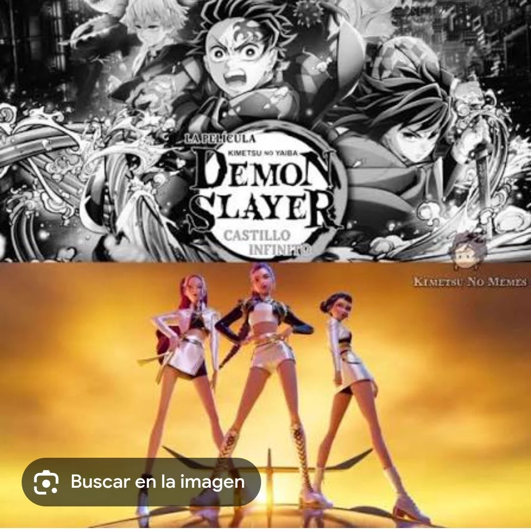 K-pop vs demon slayer thumbnail