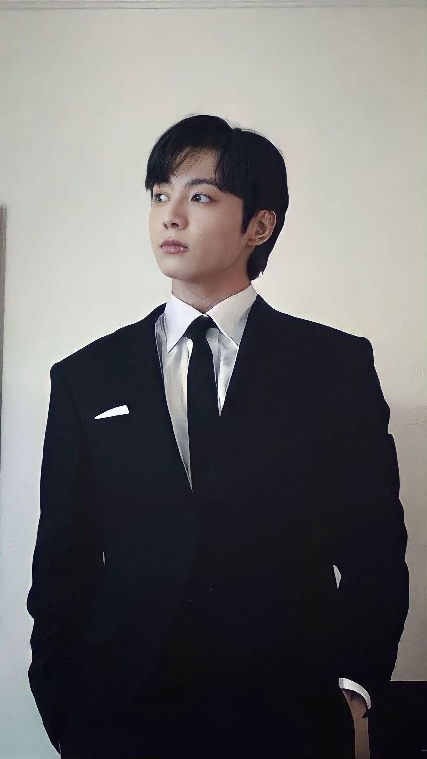 Jeon Jungkook (your boyfriend's uncle). thumbnail