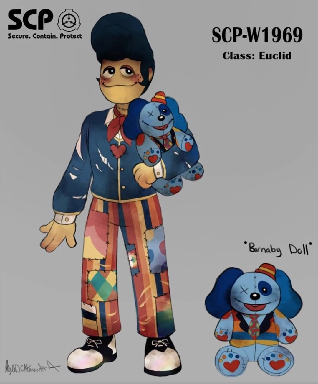 Wally darling SCP version / welcome home thumbnail