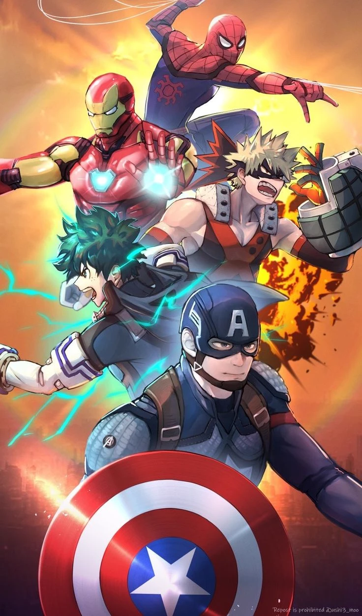 My Hero Academia—Marvel thumbnail