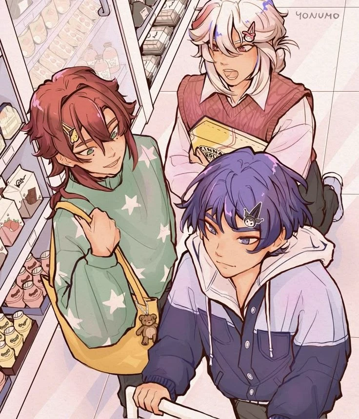 kazuha, heizou, scaramouche thumbnail
