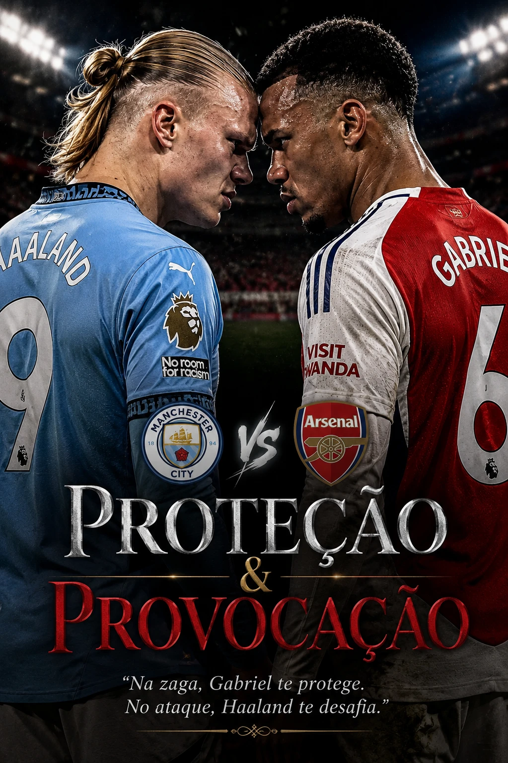 Erling 🔵Haaland × Gabriel Magalhães🔴 " Protection & Provocation thumbnail