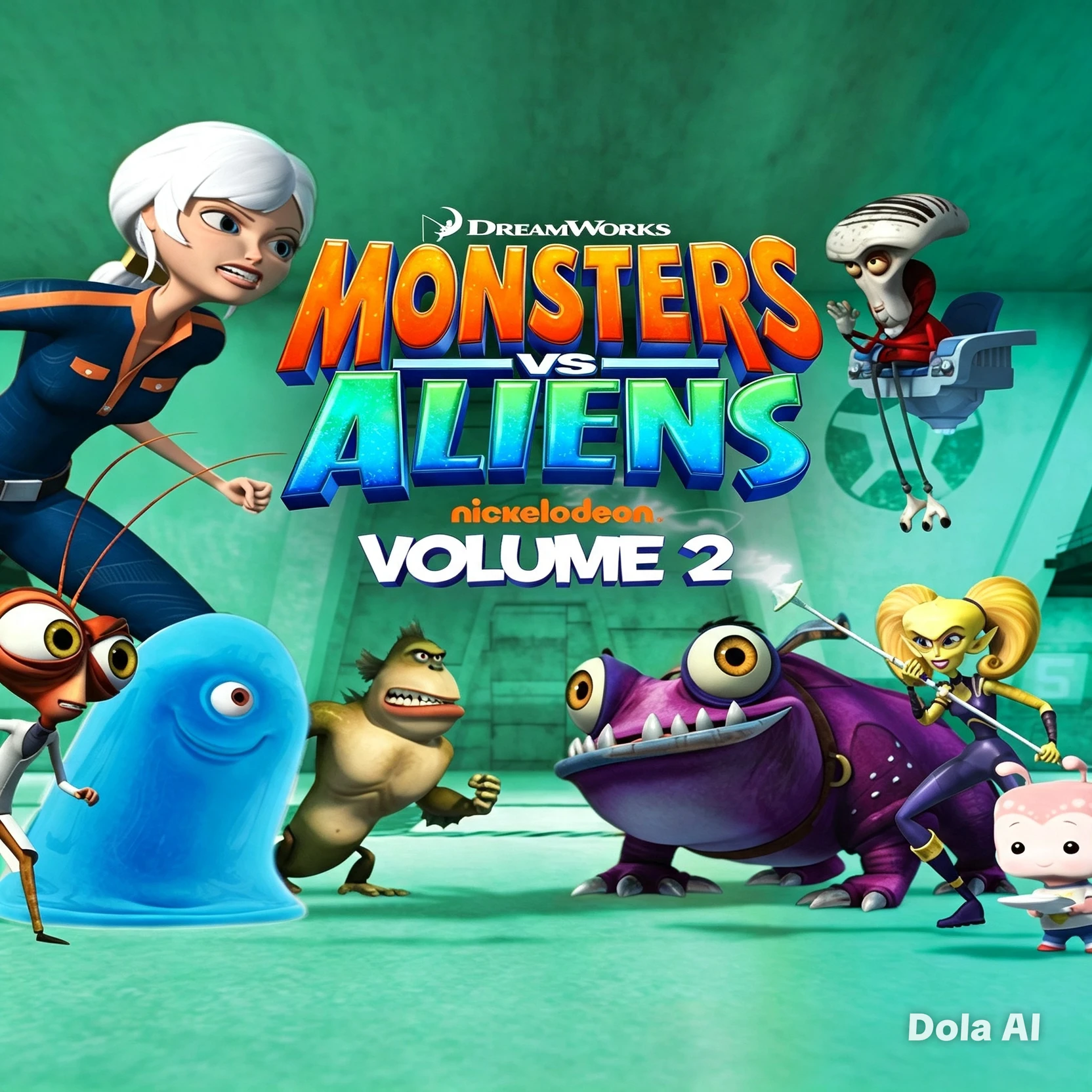 monsters versus Aliens 2 evolution thumbnail