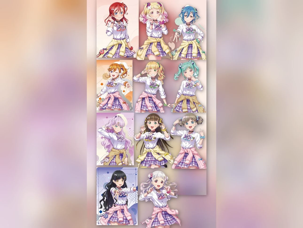 The Shibuya sisters and their brother.... thumbnail