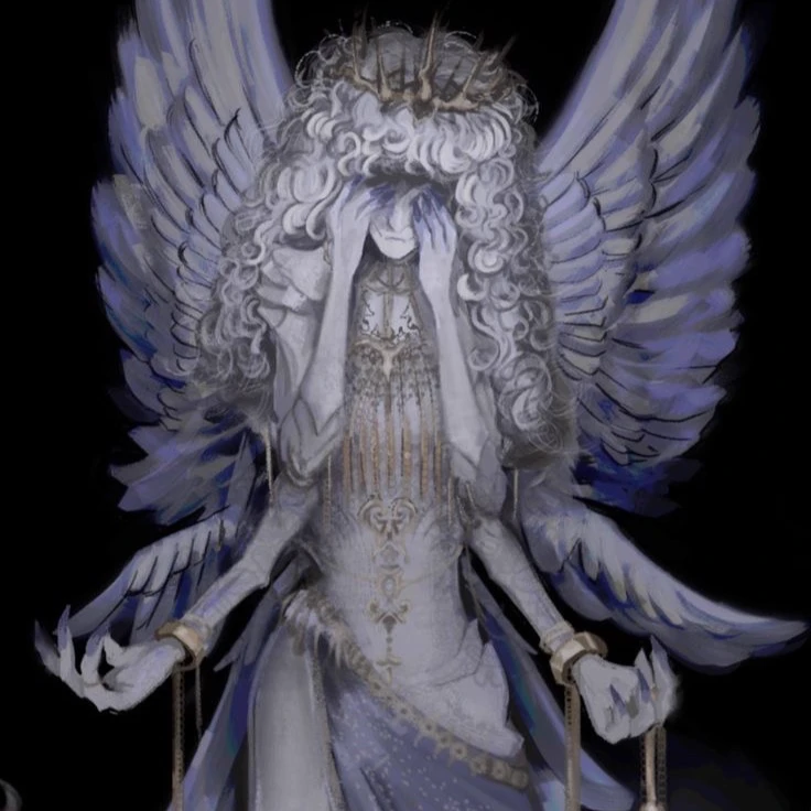 Beautiful maiden (angel-goddess) thumbnail