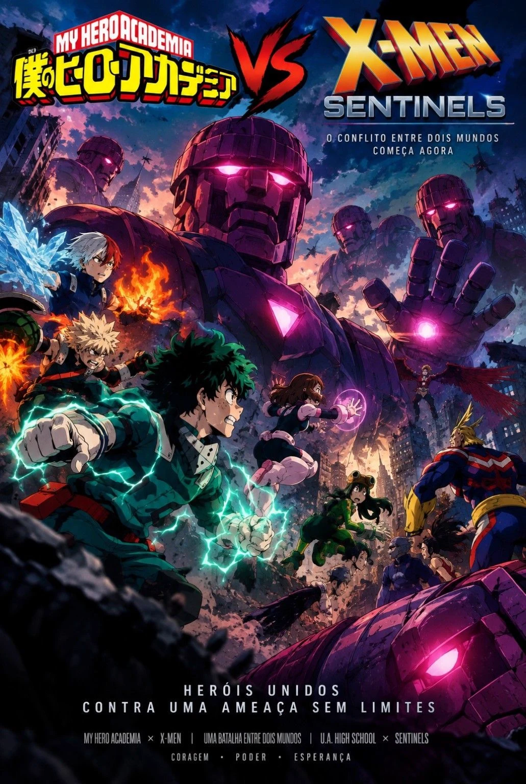 MHA - MY HERO ACADEMIA VS SENTINELAS thumbnail