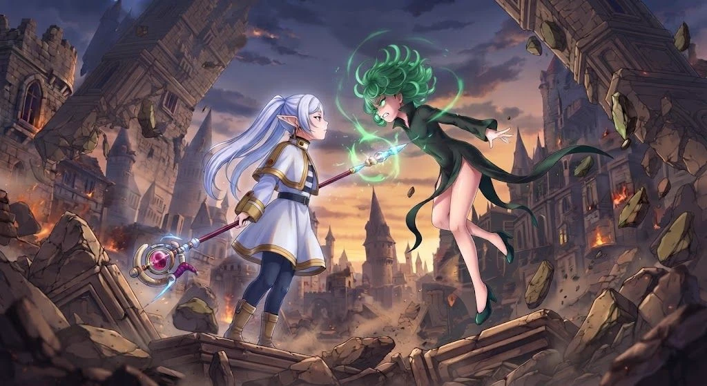 Tatsumaki vs freezing thumbnail
